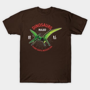 King of the Skies: Pterodactyl in the Darkness T-Shirt